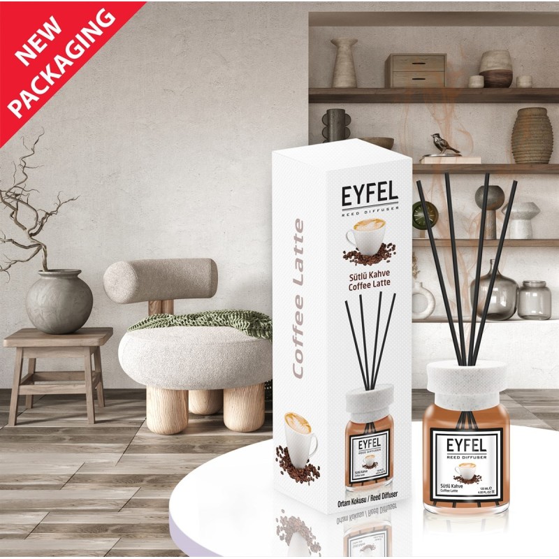 Coffee Latte Reed Diffuser - 120 ml